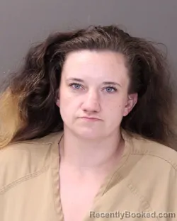 Mugshot of TIFFANY LYNN JAMES booked in Franklin County, Ohio on July 14, 2026