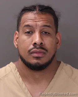 Mugshot of Marques Anthony Munn booked in Franklin County, Ohio on August 23, 2026