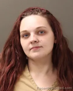 Mugshot of AUBRIE ARUELLA CASSADY booked in Franklin County, Ohio on April 25, 2026