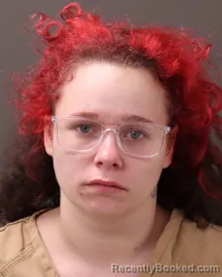 Mugshot of Desirae Spaulding booked in Franklin County, Ohio on September 4, 2026