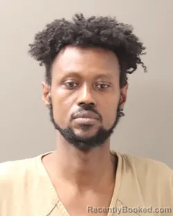 Mugshot of MOULID AHMED booked in Franklin County, Ohio on March 21, 2026