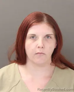 Mugshot of ASHLEY ANN MESSER booked in Franklin County, Ohio on March 22, 2026