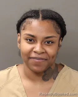 Mugshot of JAMYA LINDA MARIE EVANS booked in Franklin County, Ohio on June 17, 2026