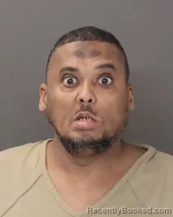 Mugshot of MOHAMED HAMUD AMIN booked in Franklin County, Ohio on March 15, 2026