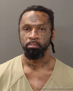 Mugshot of JAMAR ROBERT RUDOLPH booked in Franklin County, Ohio on May 7, 2026