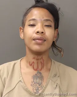 Mugshot of ARIELLA LONG booked in Franklin County, Ohio on March 26, 2026