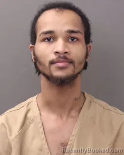 Mugshot of DAVEION MARTAYE JACKSON booked in Franklin County, Ohio on March 17, 2026