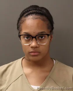 Mugshot of AMIRA LASHA REID booked in Franklin County, Ohio on May 18, 2026