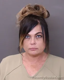 Mugshot of Farrah Marie Shackleford booked in Franklin County, Ohio on August 28, 2026
