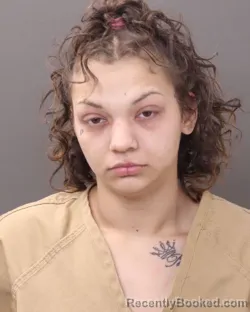 Mugshot of MALASIA RENEA KEEN booked in Franklin County, Ohio on March 17, 2026