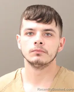 Mugshot of MASON A CLINE booked in Franklin County, Ohio on March 21, 2026