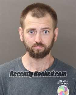 Mugshot of JUSTIN MICHAEL DONLEY booked in Franklin County, Ohio on March 3, 2026