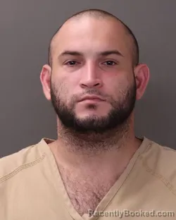 Mugshot of Gregory Serrano Garcia booked in Franklin County, Ohio on September 15, 2026