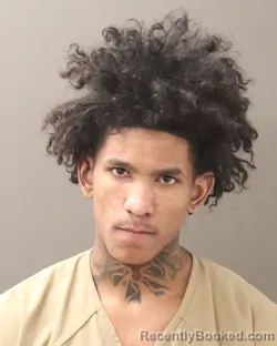 Mugshot of KARMELLO BOWERS booked in Franklin County, Ohio on March 22, 2026