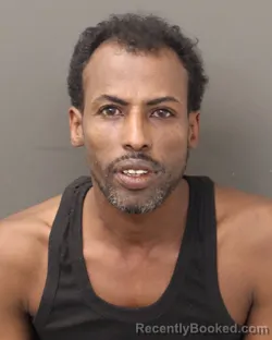 Mugshot of KADAR ABDULLAHI MOHAMUD booked in Franklin County, Ohio on May 21, 2026