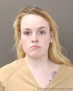 Mugshot of HANNAH MORRISON booked in Franklin County, Ohio on March 7, 2026