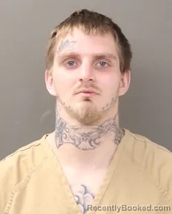 Mugshot of JUSTIN L LYNN booked in Franklin County, Ohio on March 13, 2026