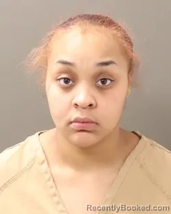 Mugshot of MARIASHA DONAE SAWYER booked in Franklin County, Ohio on March 14, 2026