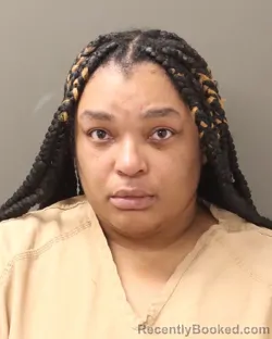 Mugshot of SHAKIYRA H LEWIS GLOVER booked in Franklin County, Ohio on March 15, 2026