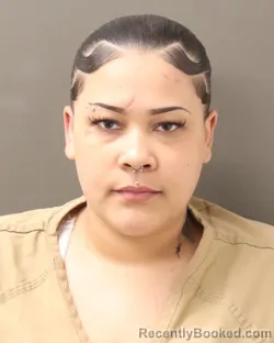 Mugshot of AALIYAH MARLENE LEWIS booked in Franklin County, Ohio on March 15, 2026