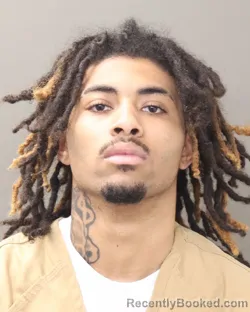 Mugshot of TYRERISS TERRALL STANFORD booked in Franklin County, Ohio on March 15, 2026