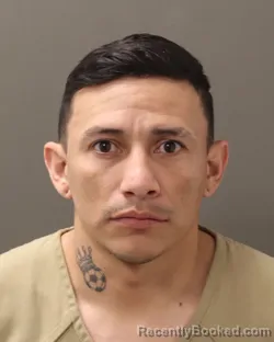 Mugshot of JORGE A ALVARADO booked in Franklin County, Ohio on March 16, 2026