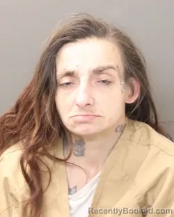 Mugshot of AMY JO MUNOZ booked in Franklin County, Ohio on March 18, 2026