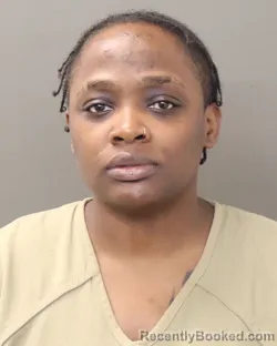 Mugshot of DANIELLE THOMAS booked in Franklin County, Ohio on March 20, 2026