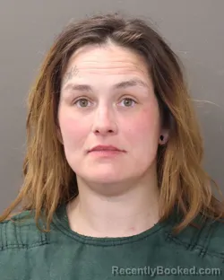 Mugshot of ANGELINA MARIE MARTIN booked in Franklin County, Ohio on March 24, 2026