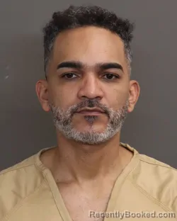 Mugshot of MANUEL R MIINYA RIVERA booked in Franklin County, Ohio on March 25, 2026