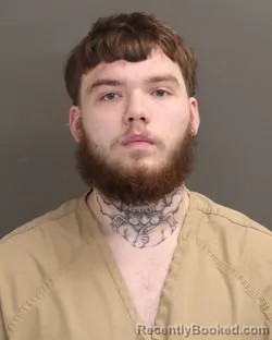 Mugshot of CALEB ROCK booked in Franklin County, Ohio on April 1, 2026