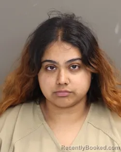 Mugshot of JENISHA KHAIRA booked in Franklin County, Ohio on April 2, 2026