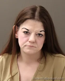 Mugshot of TIFFANY RENNE ADKINS booked in Franklin County, Ohio on May 18, 2026