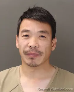 Mugshot of GUOLIANG ZHANG booked in Franklin County, Ohio on June 15, 2026