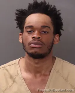 Mugshot of Jaquan Isiah Parker booked in Franklin County, Ohio on August 21, 2026