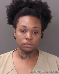 Mugshot of Antoinette Lawrence booked in Franklin County, Ohio on August 15, 2026