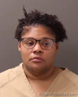 Mugshot of Chanel Jones booked in Franklin County, Ohio on August 15, 2026