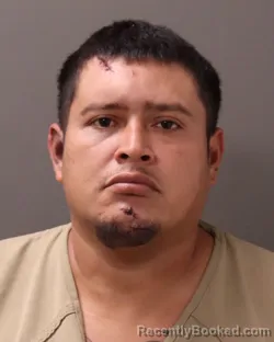 Mugshot of Fidel Antonio Lizama Cisneros booked in Franklin County, Ohio on August 16, 2026