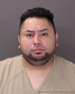 Mugshot of Jesus Mendoza Jimenez booked in Franklin County, Ohio on August 17, 2026
