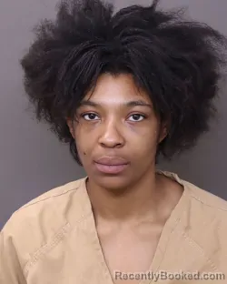 Mugshot of Alexis Shante Darden booked in Franklin County, Ohio on August 21, 2026