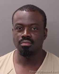 Mugshot of Caleb Kasongo Kivula booked in Franklin County, Ohio on August 22, 2026