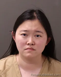 Mugshot of Baoqi Zhang booked in Franklin County, Ohio on August 28, 2026