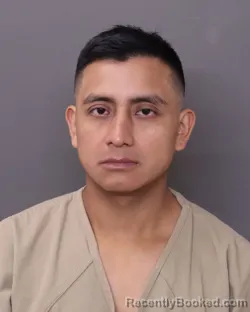Mugshot of Alonso Santiz Lopez booked in Franklin County, Ohio on August 30, 2026