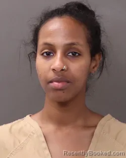 Mugshot of Amal A Ahmed booked in Franklin County, Ohio on September 3, 2026