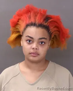 Mugshot of Janiya Romel Jones booked in Franklin County, Ohio on September 6, 2026