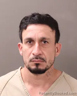 Mugshot of Leonardo Daniel Larios booked in Franklin County, Ohio on September 8, 2026