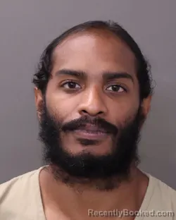 Mugshot of Antonio Devante Henderson booked in Franklin County, Ohio on September 9, 2026