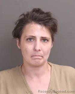 Mugshot of Dusti Thompson booked in Franklin County, Ohio on September 10, 2026
