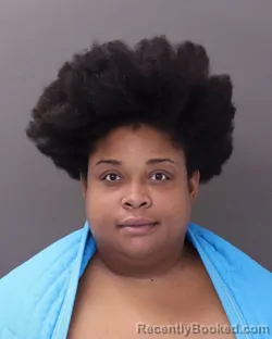 Mugshot of Aaliyah Lanae Vaughn booked in Franklin County, Ohio on September 10, 2026