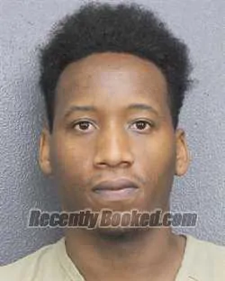 Booking photo from Broward County, Florida